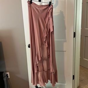 Revolve maxi skirt/swim coverup
